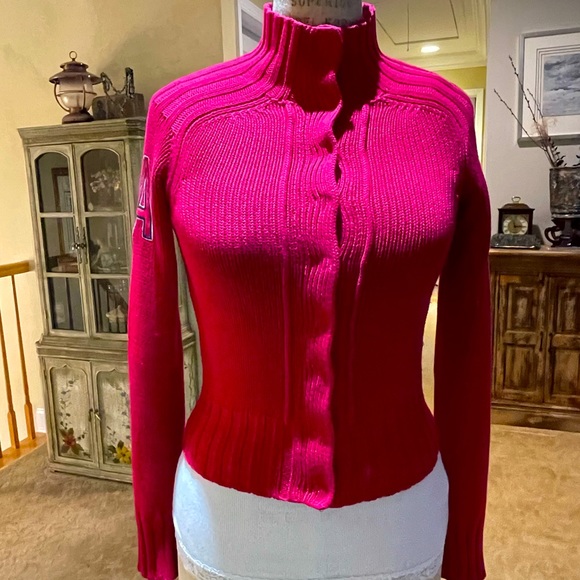 A/X Armani Exchange | Vtg 90’ | Embroidered Logo | 100%Cot |?Red | Sz - XS | - Picture 11 of 11